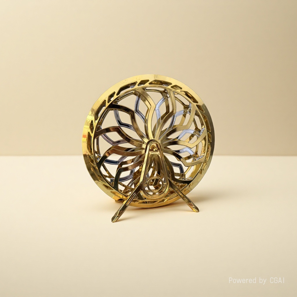 Yunshuo Handicrafts Golden metal Art circular, handicrafts, perpetual motion instruments Application Scenario