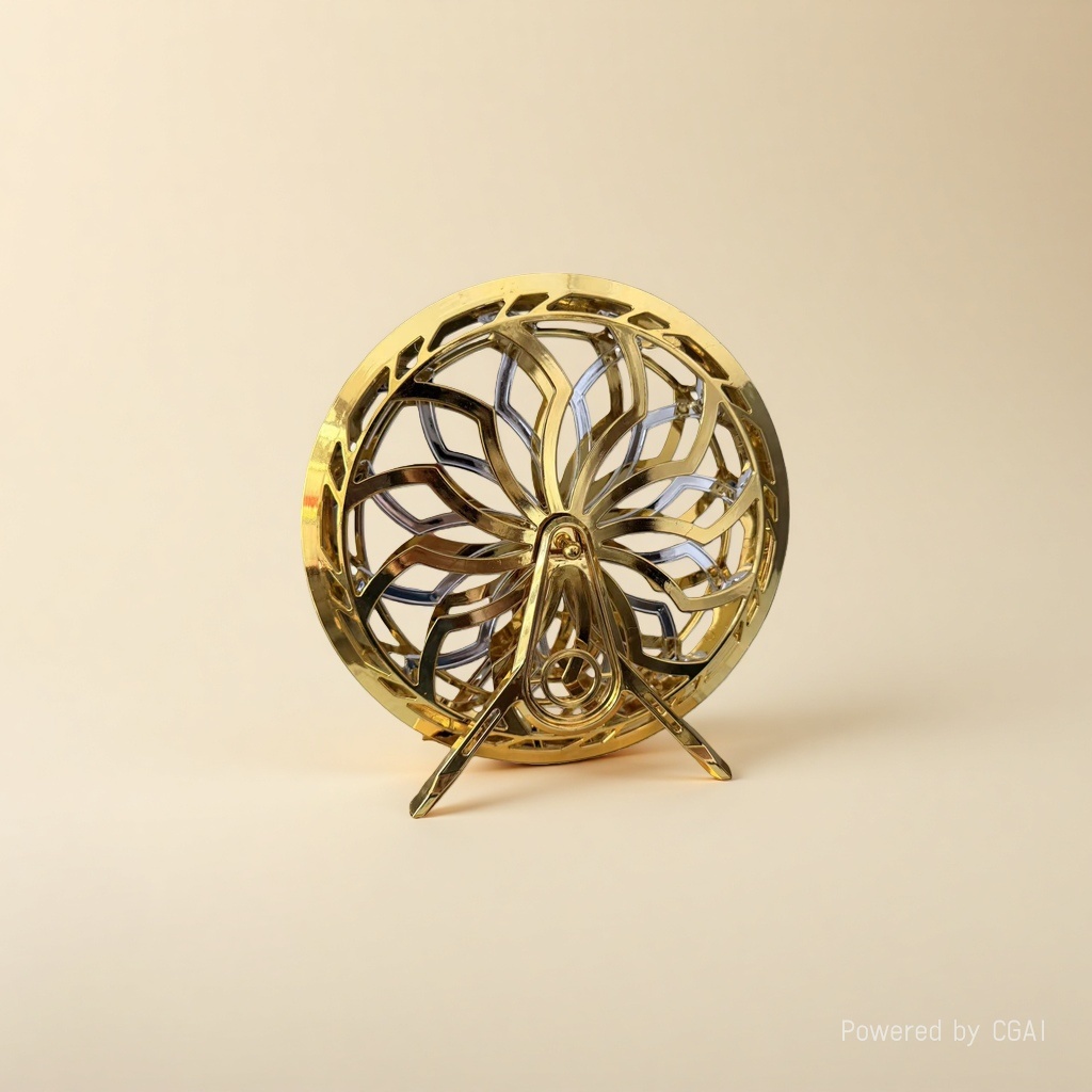 Yunshuo Handicrafts Golden metal Art circular, handicrafts, perpetual motion instruments Specification image