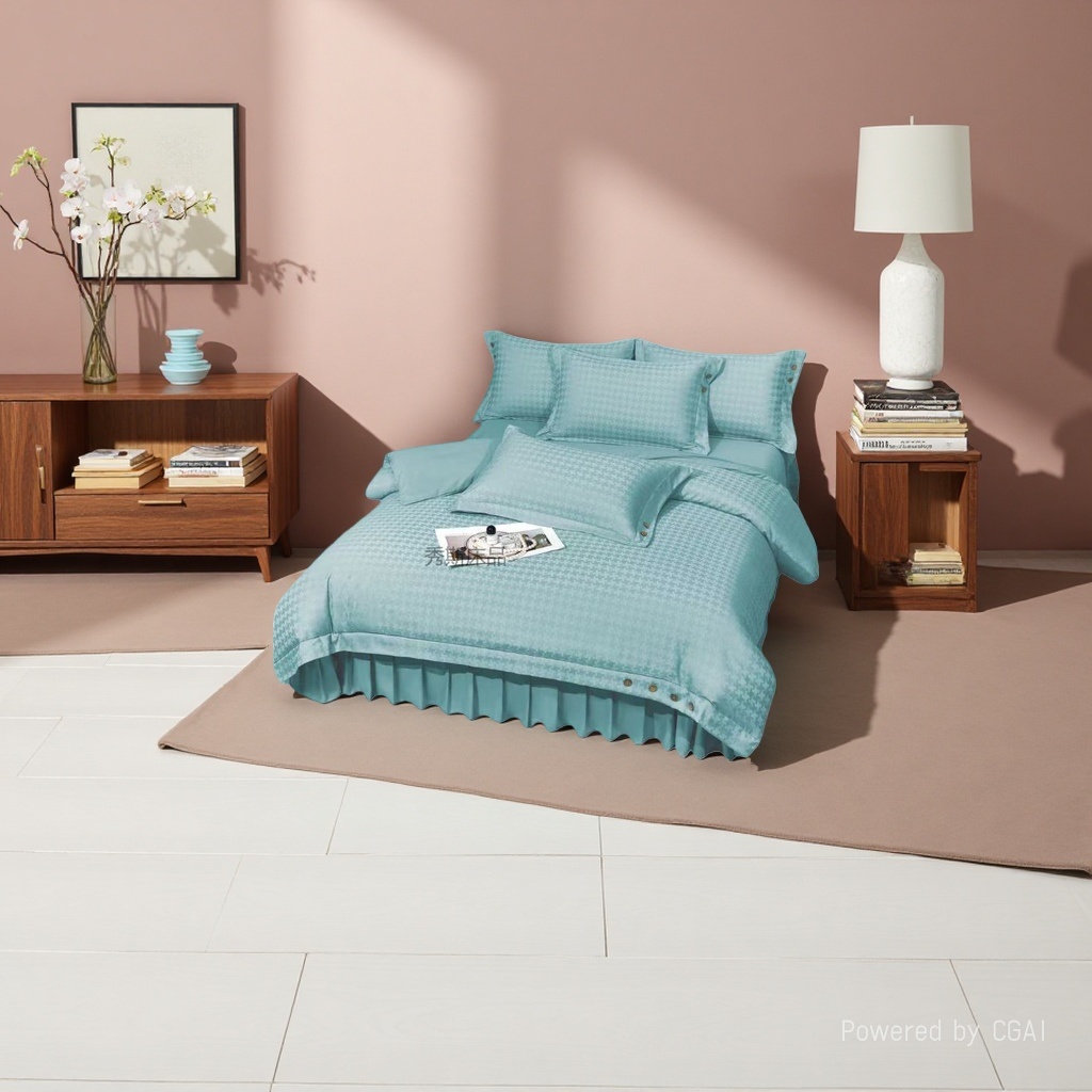 Wedding home textile bedding four-piece set 2026, wedding bedding set furniture Application Scenario