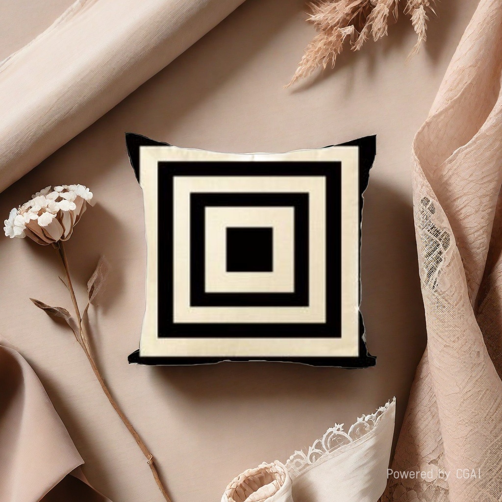 Geometric pattern solid-color throw pillow, quilt dual-purpose cushion, cartoon irregular-shaped custom Application Scenario
