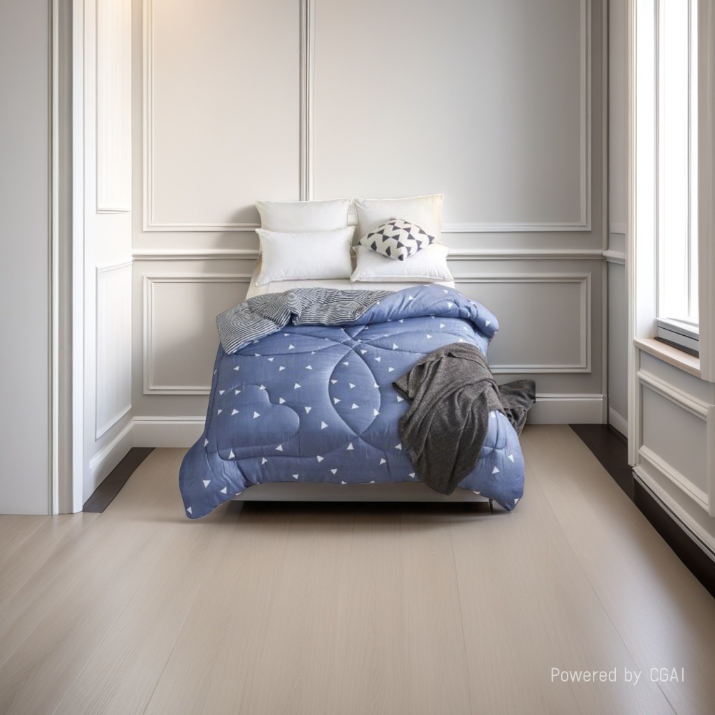 Other quilt core bedding quilts, double palace cocoons, mulberry silk, winter quilts, spring and autumn quilts, 220x240cm Specification image