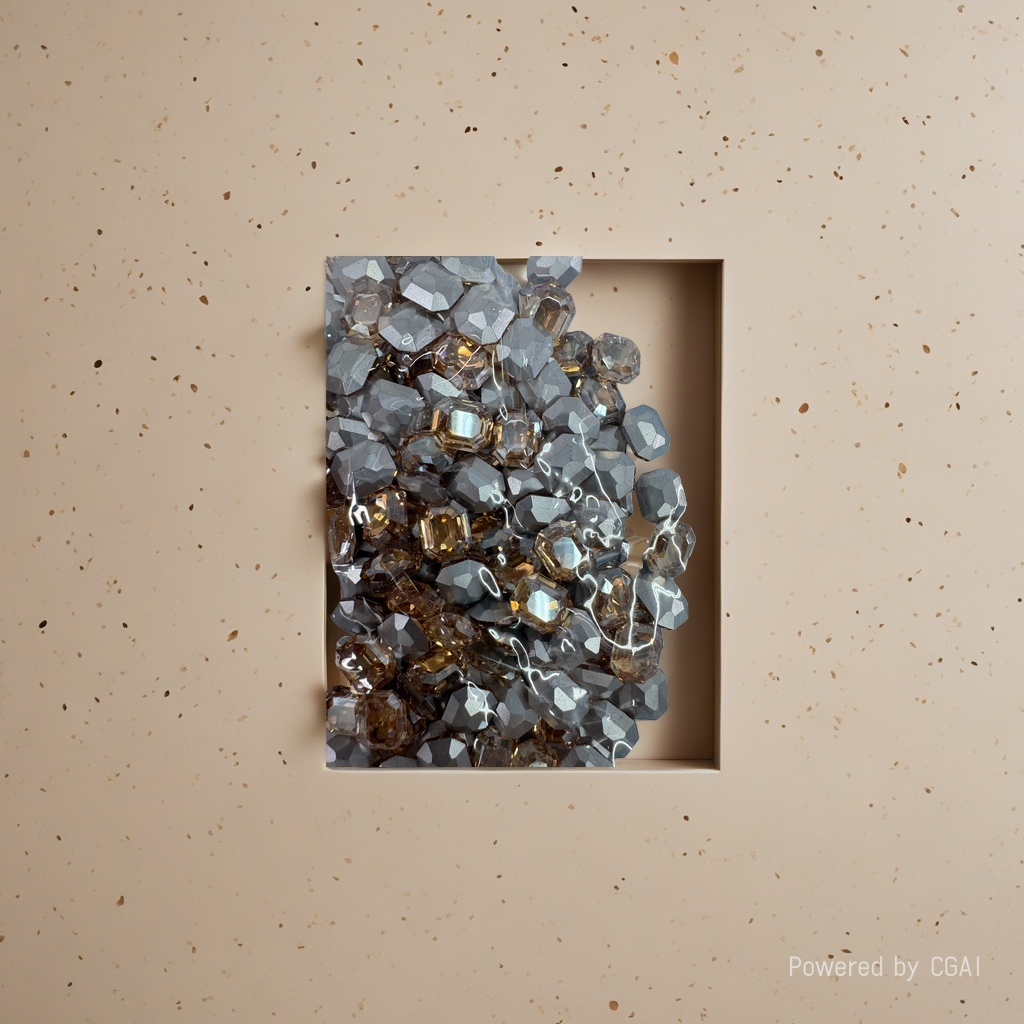 Transparent multi-faceted cut natural crystal ball decorative handicrafts Specification image
