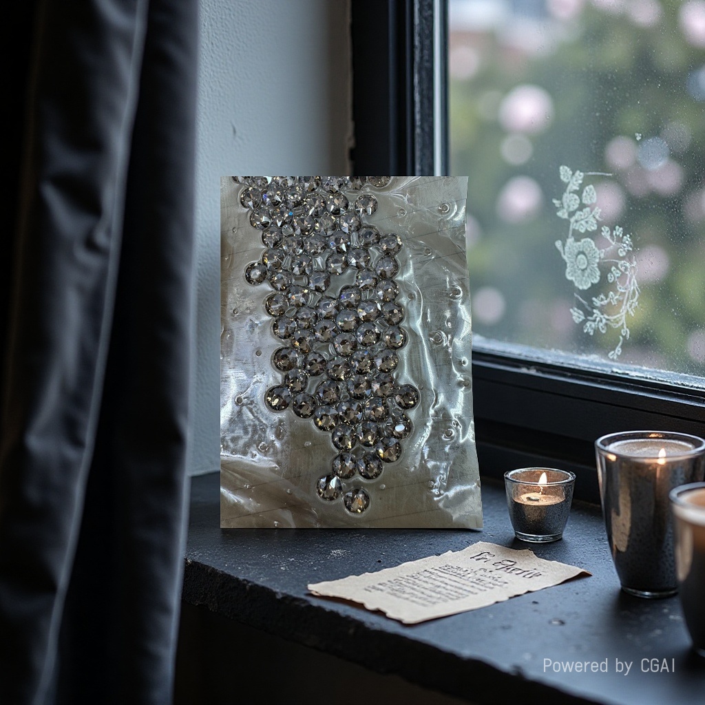 Crystal ball ornaments, natural crystal decorative patches, shiny crystal handicrafts Specification image