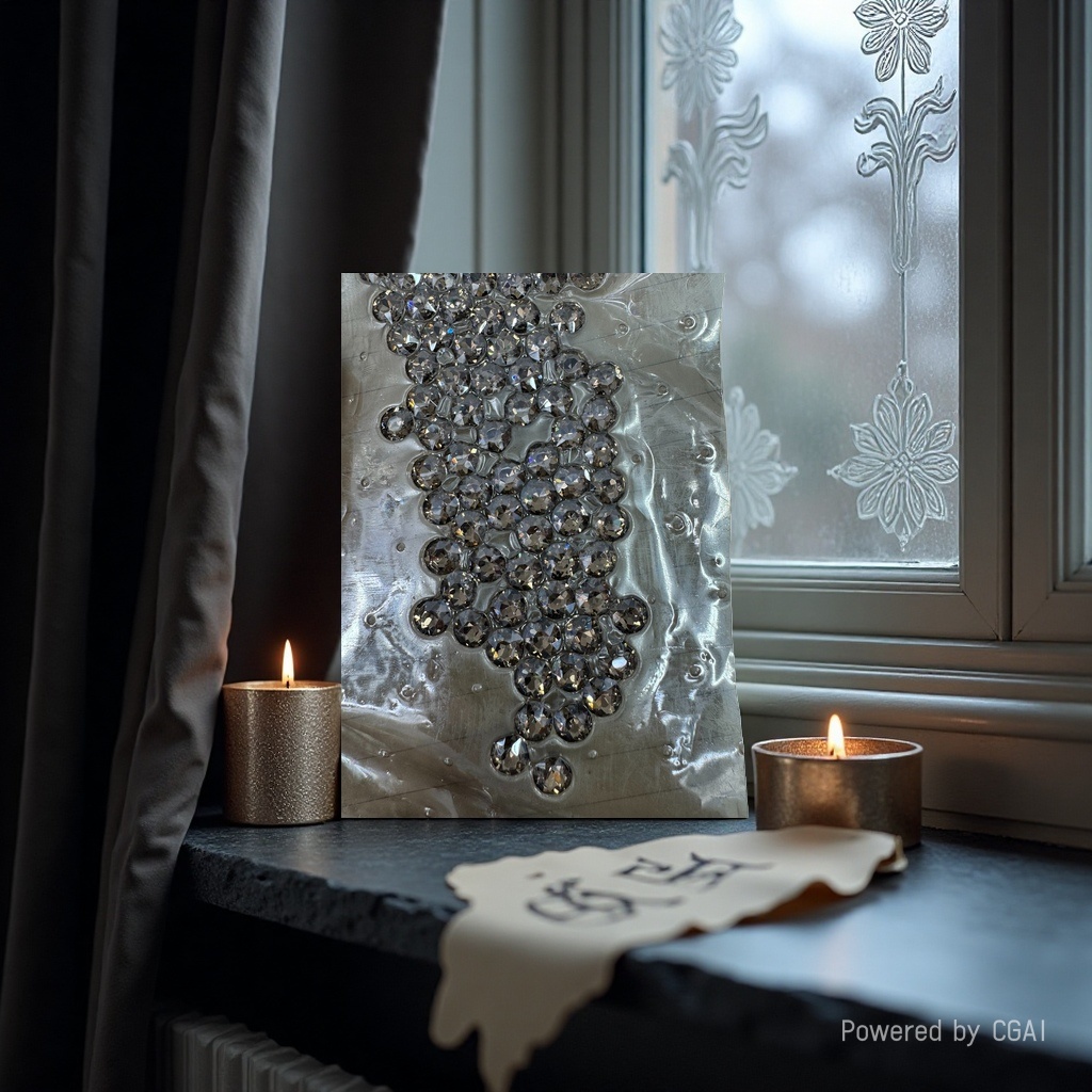 Crystal ball ornaments, natural crystal decorative patches, shiny crystal handicrafts Application Scenario