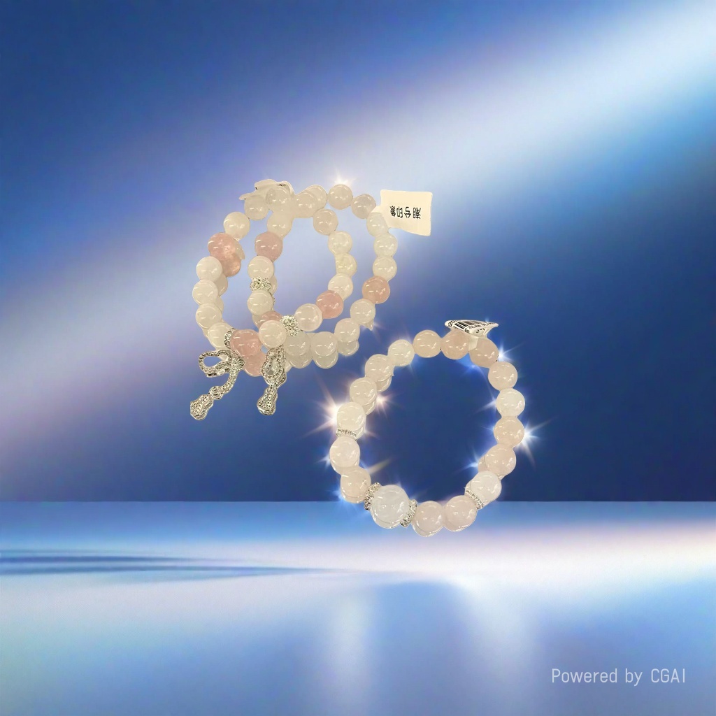 Crystal traditional Chinese medicine bead bracelet, handcrafted bracelet, cultural and artistic bracelet Application Scenario
