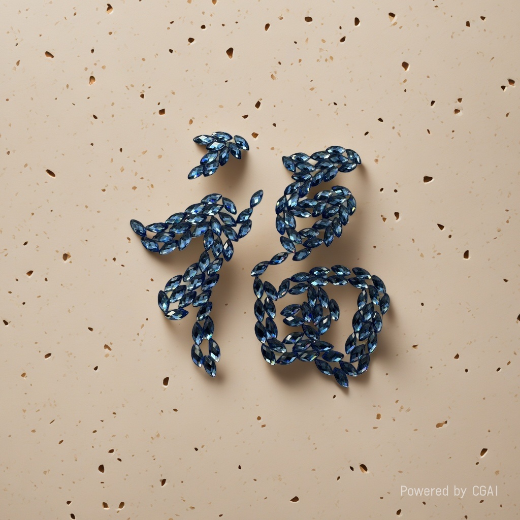 Blue rhinestone 3mm ball needle flower decorative diamond accessory Specification image