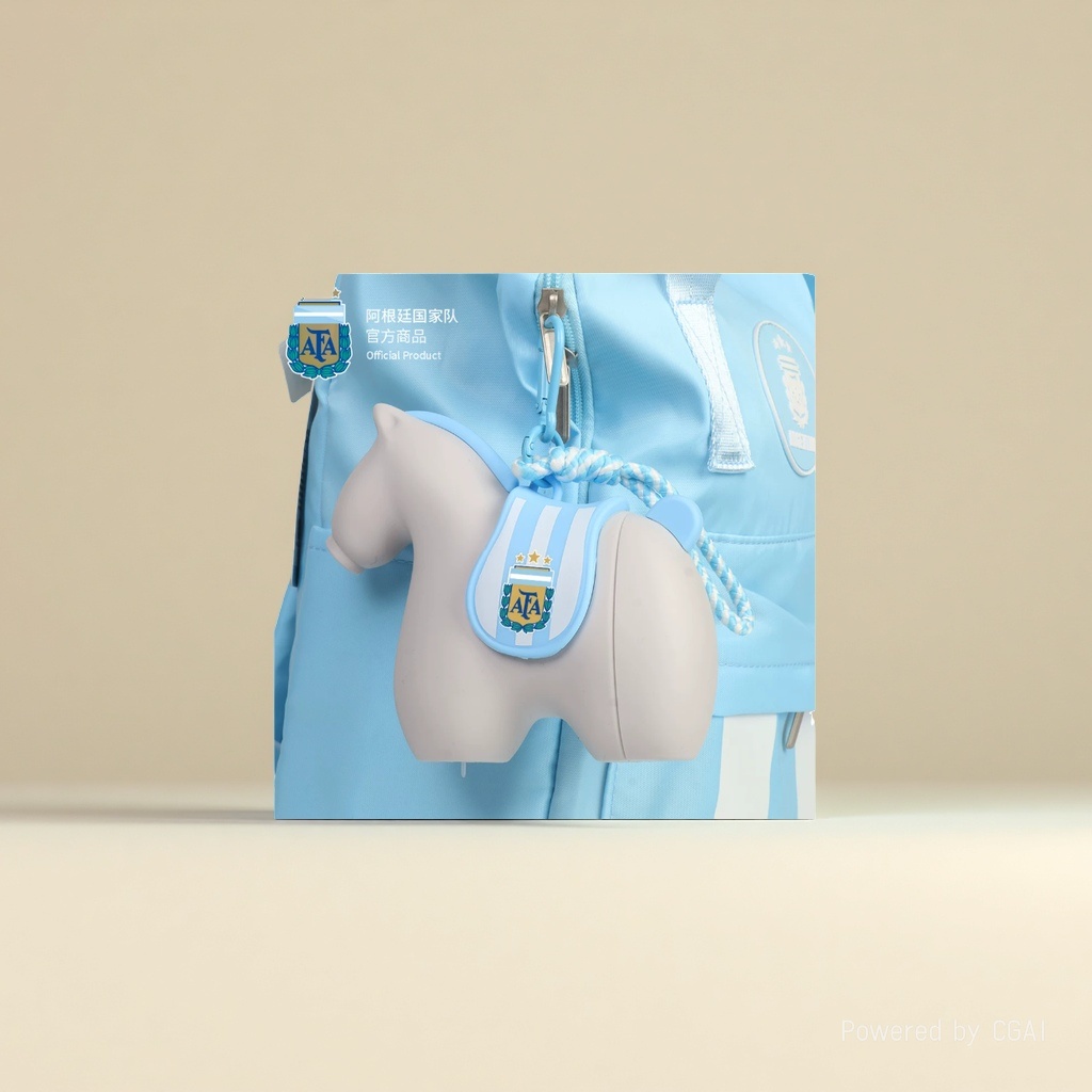 Official horse-shaped pendants of the Argentina national team, World Cup mascots, star players and team collectibles Application Scenario