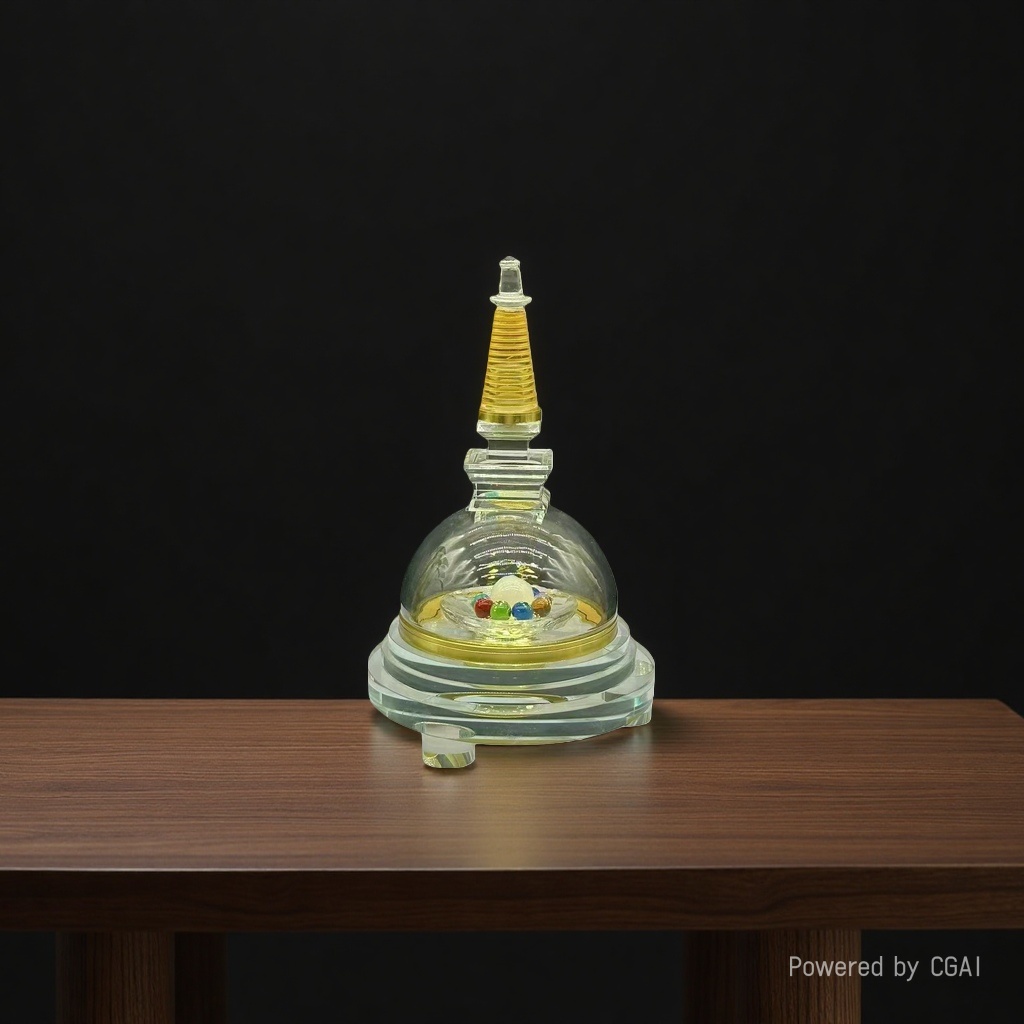 Natural crystal Wishing Tower decorative handicraft, crystal ball, tower-shaped crystal handicraft Application Scenario