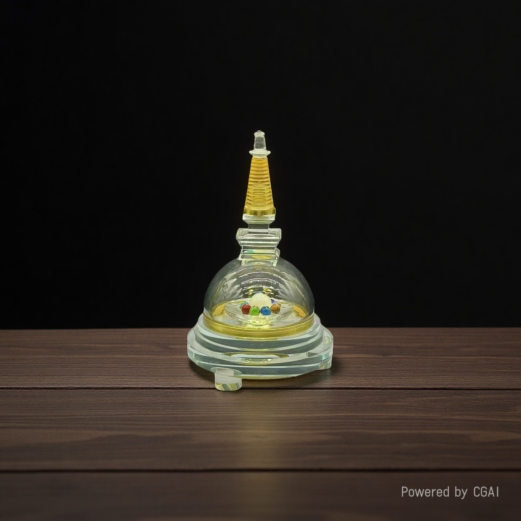 Natural crystal Wishing Tower decorative handicraft, crystal ball, tower-shaped crystal handicraft Specification image