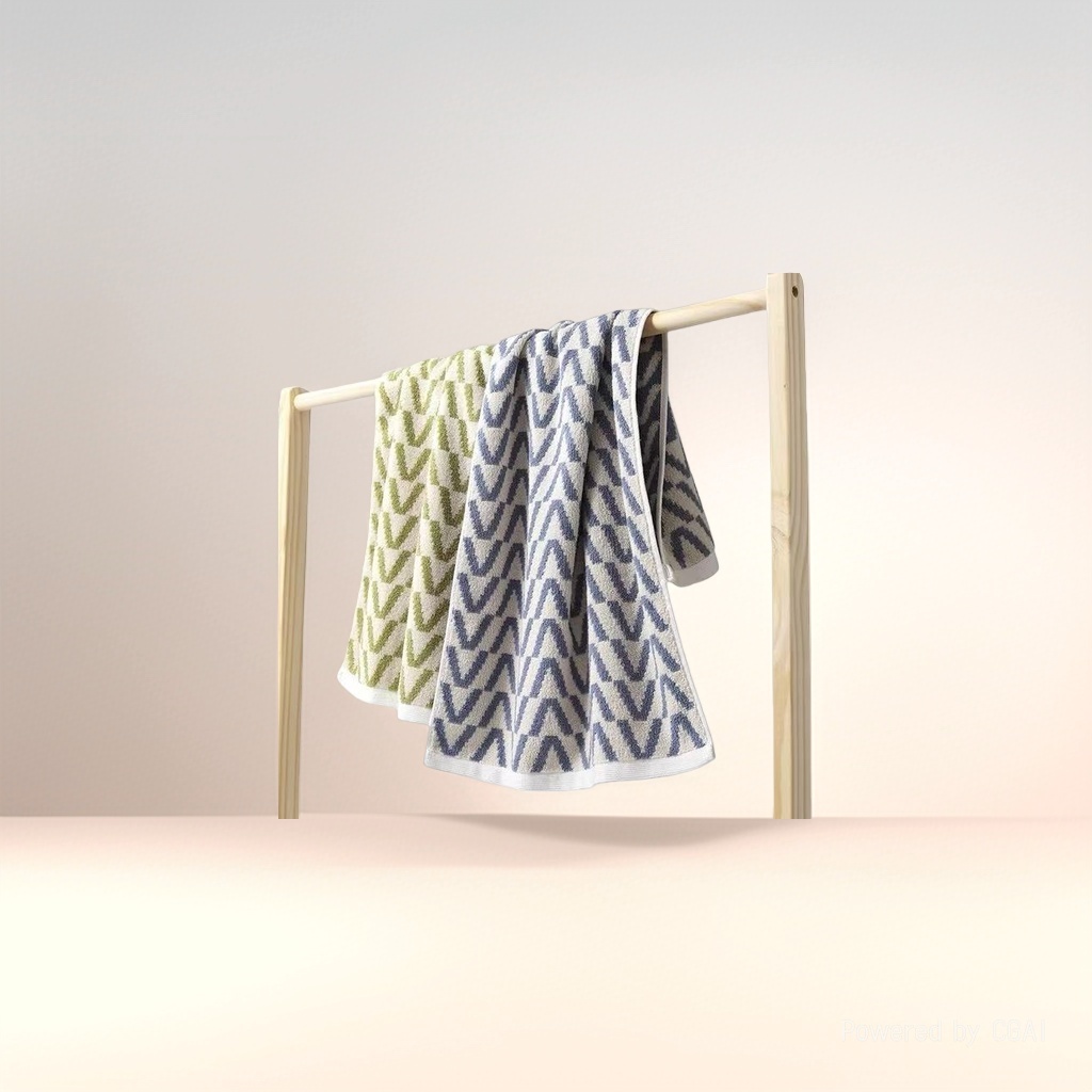 Shenduo V-shaped jacquard towel, high-quality cotton absorbent towel, gift towel Application Scenario