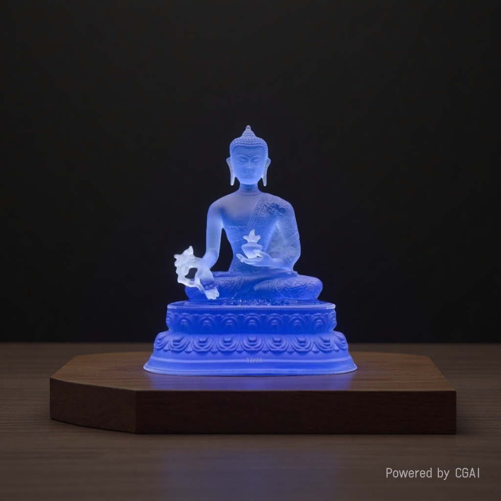 Ancient wax-free glazed Medicine Buddha statue, Green Tara Guanyin Bodhisattva, Maitreya Buddha, Dizang King Bodhisattva, direct sales on the Ten Thousand Buddha Wall details Picture
