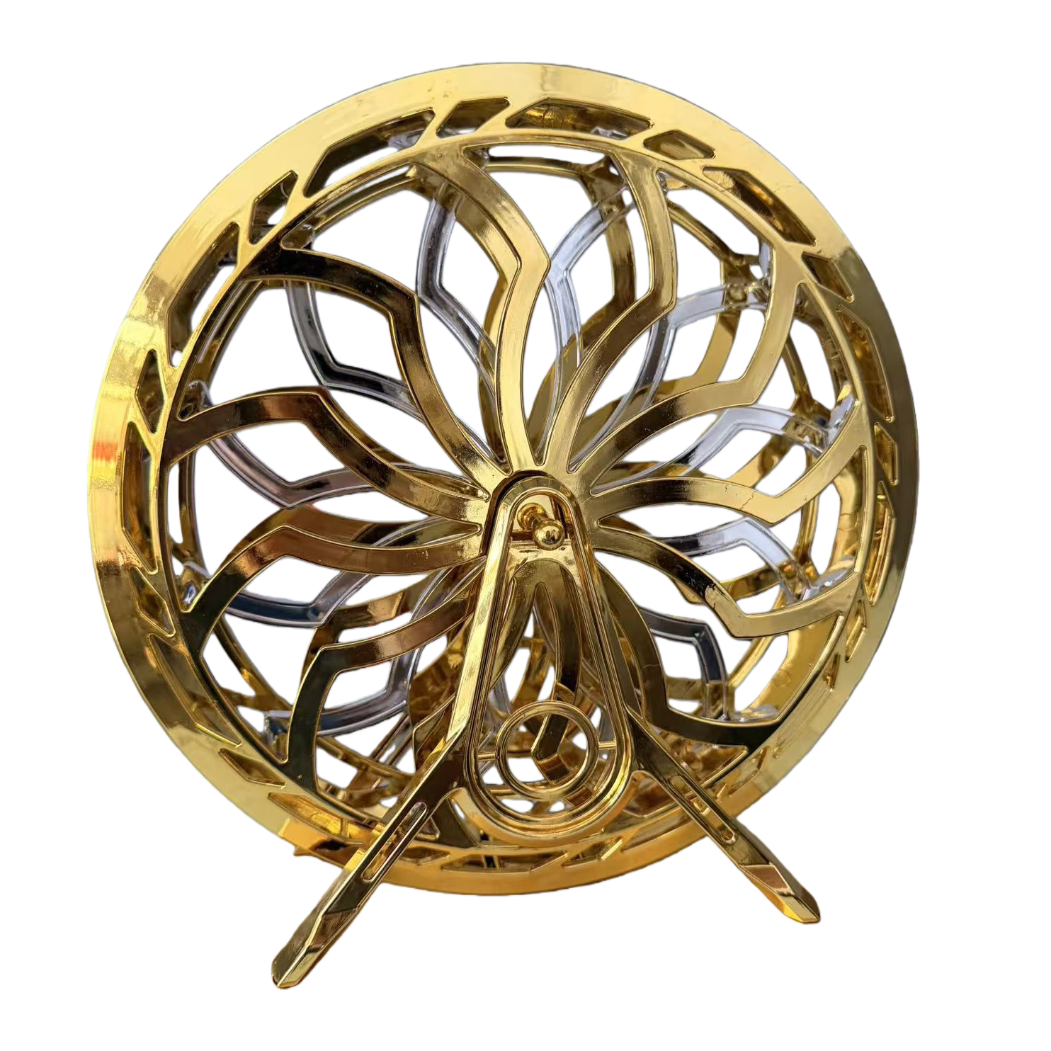 Yunshuo Handicrafts Golden metal Art circular, handicrafts, perpetual motion instruments Item Picture