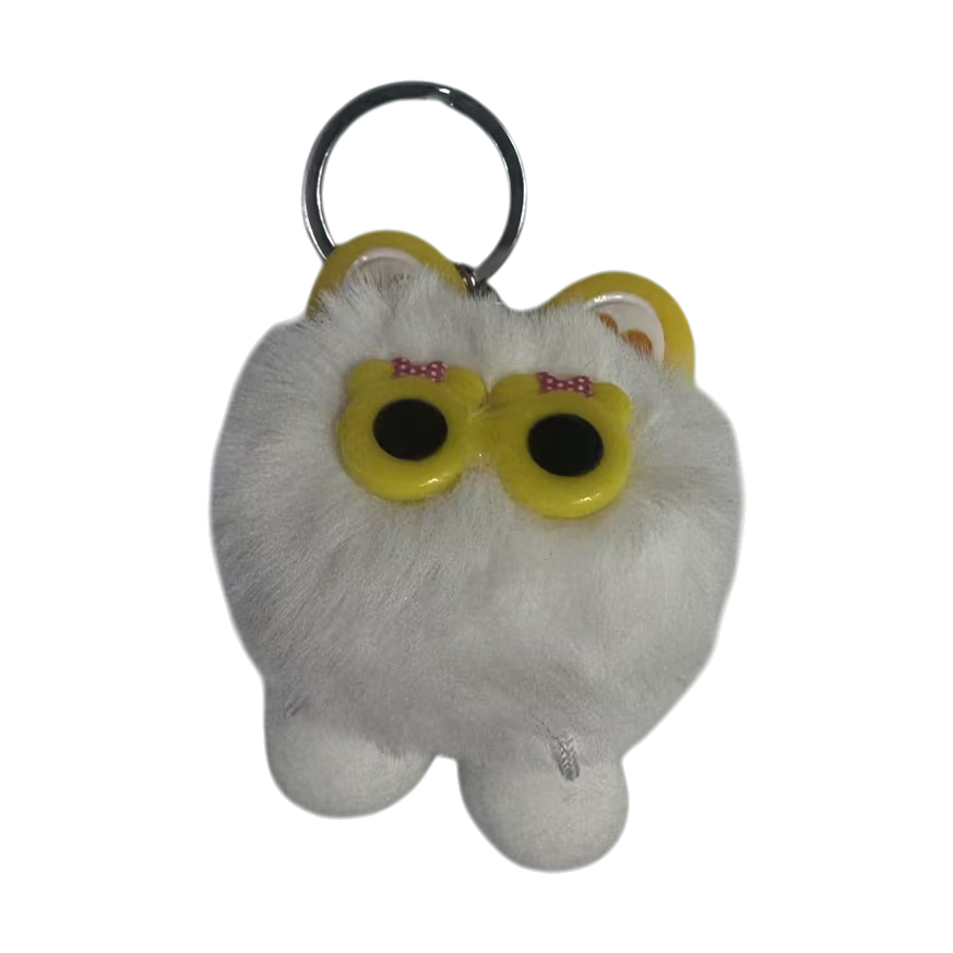 Cute plush cat-shaped plush toy keychain pendant Item Picture
