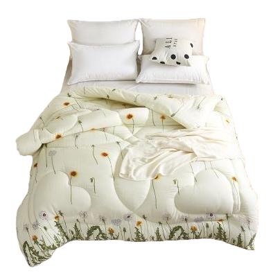 Silk quilt bedding quilt, double palace cocoon mulberry silk spring and autumn quilt, 100% natural silk Item Picture