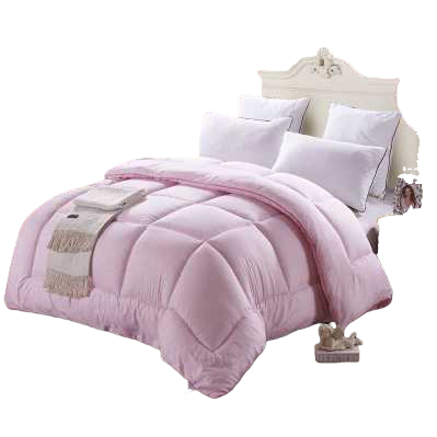 Wedding pink bedding four-piece set, 2026 style home textile set, non-woven fabric bedding Item Picture