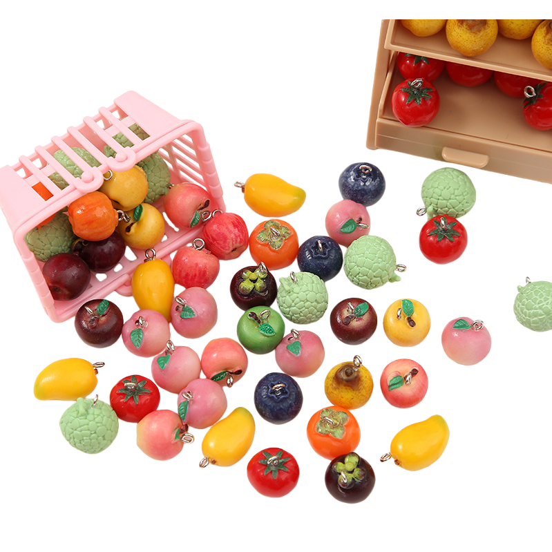 Simulated fruit and vegetable food toys, steamed buns, bread, food toys, simulated fruit ornaments and accessories Item Picture