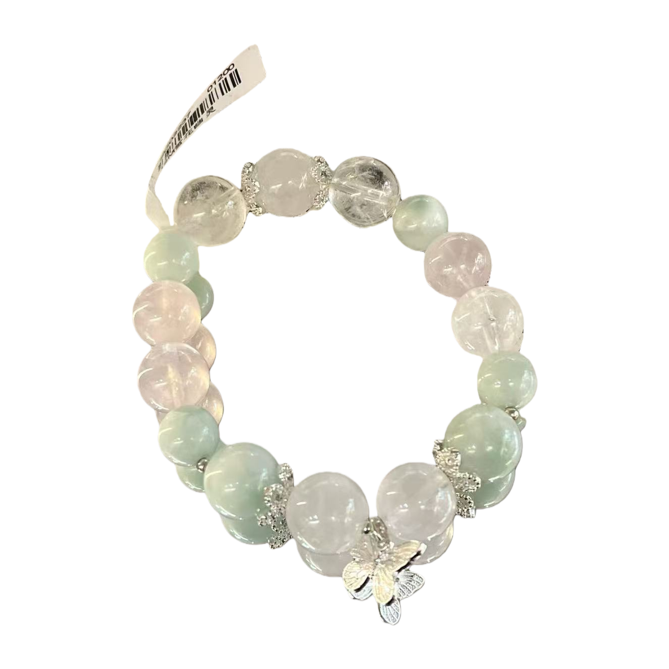 Natural blue crystal bead bracelet, 180g loose beads Item Picture
