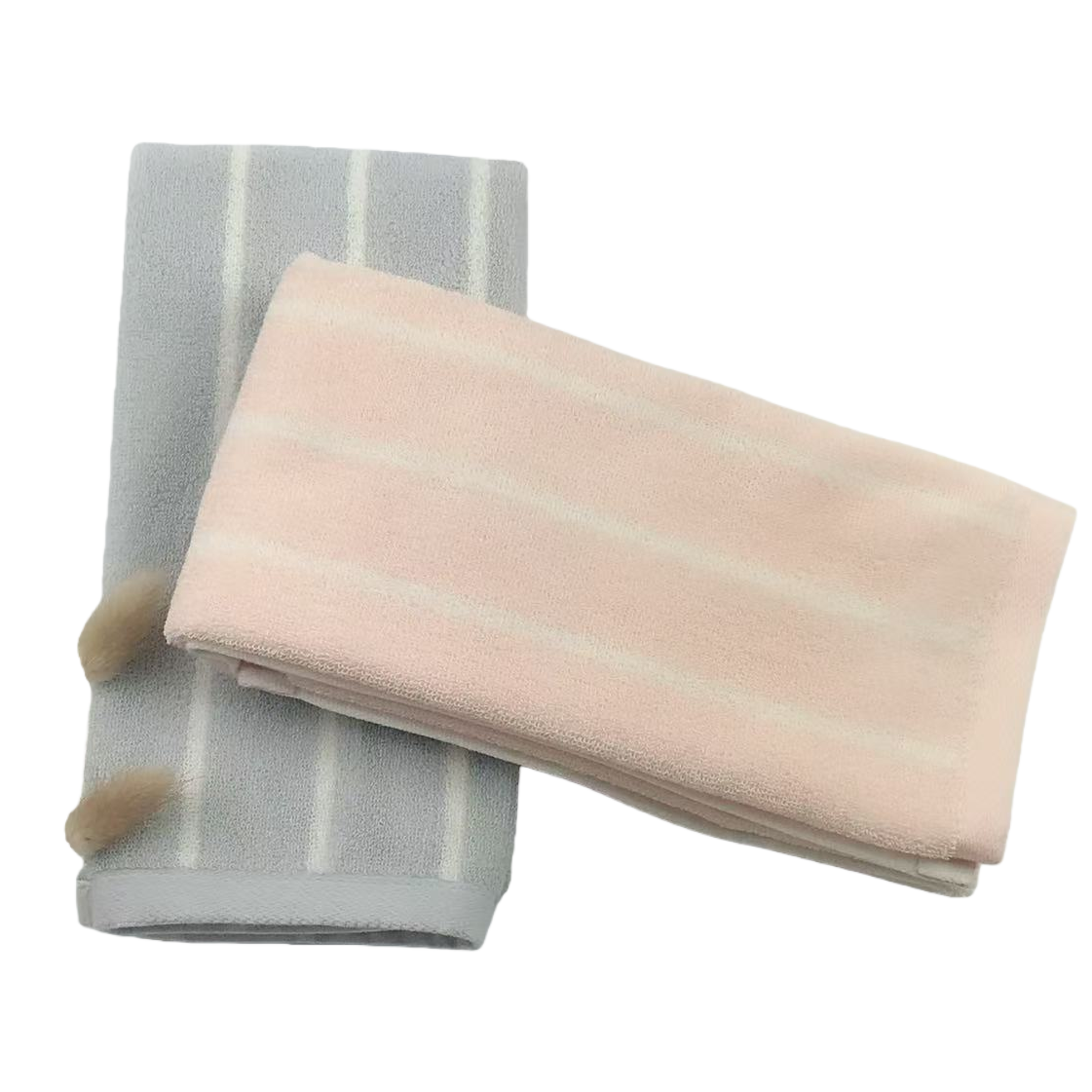Shenduo plain striped 60 towels, antibacterial towels, couple towels, gift towels Item Picture