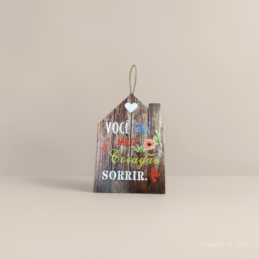 Wooden Christmas Treasury decoration, hanging table calendars, ornaments and handicrafts Specification image