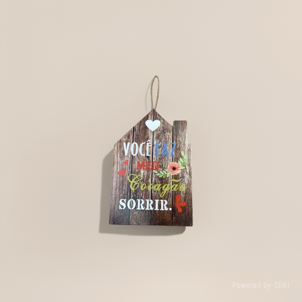 Wooden Christmas Treasury decoration, hanging table calendars, ornaments and handicrafts Application Scenario
