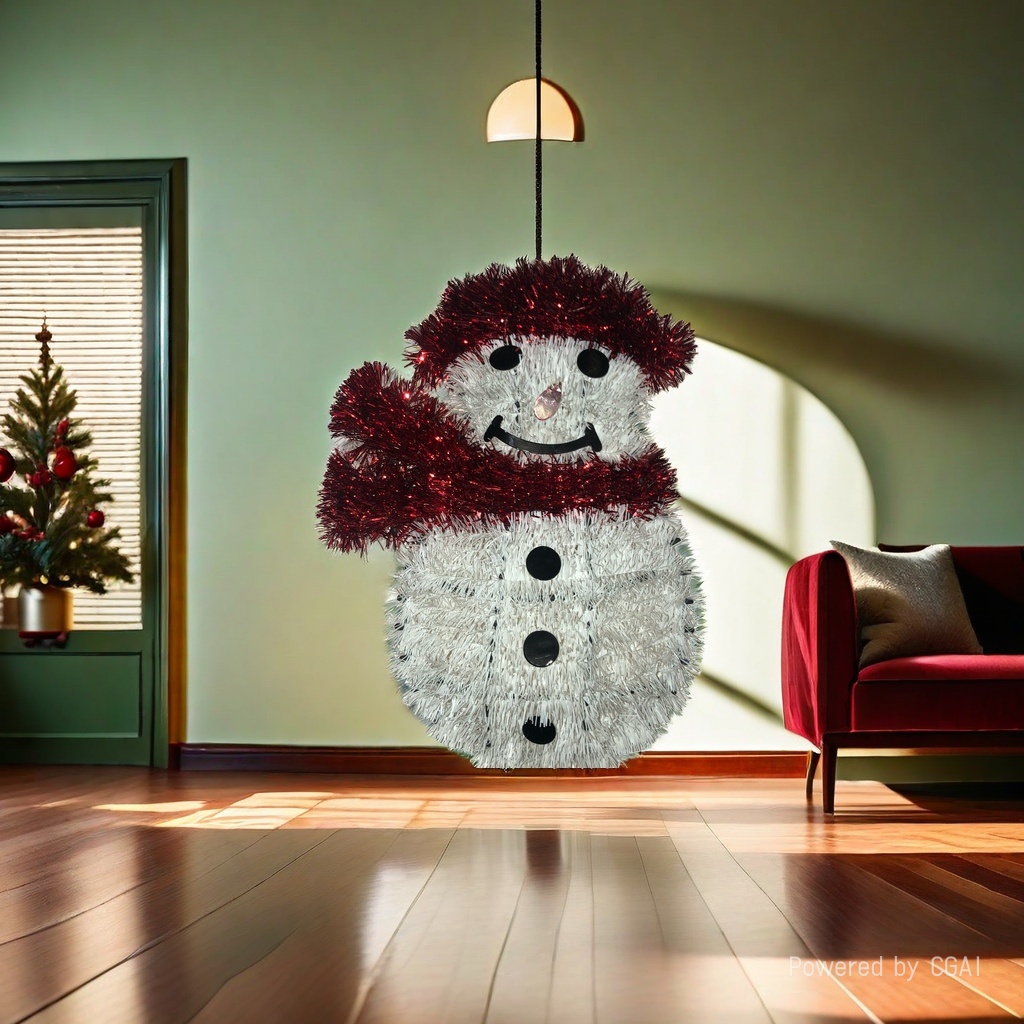 Christmas snowman decoration, Christmas ornaments, best-selling Christmas ribbons, festive and exquisite Christmas Application Scenario