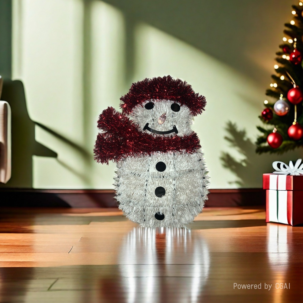 Christmas snowman decoration, Christmas ornaments, best-selling Christmas ribbons, festive and exquisite Christmas
