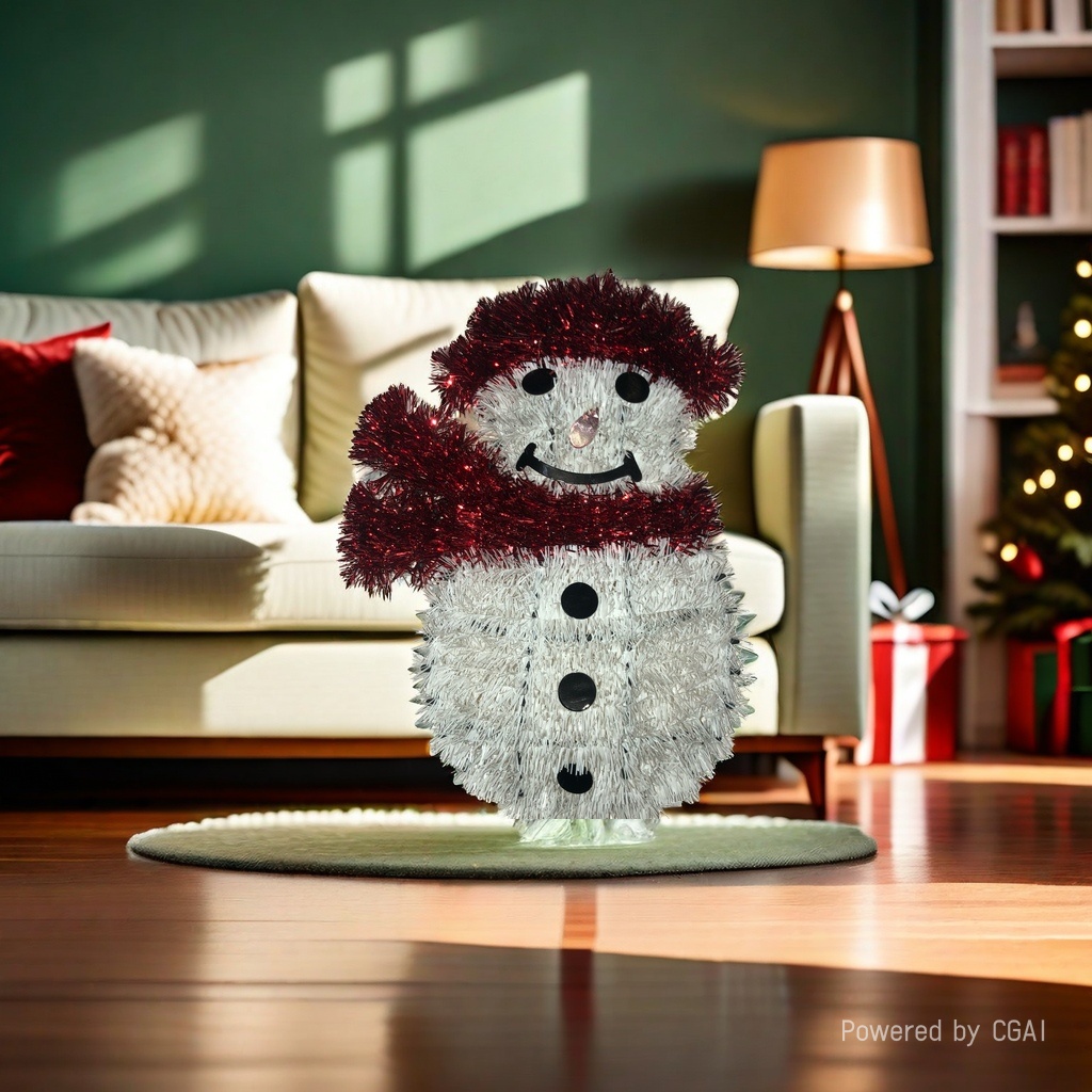 Christmas snowman decoration, Christmas ornaments, best-selling Christmas ribbons, festive and exquisite Christmas Specification image