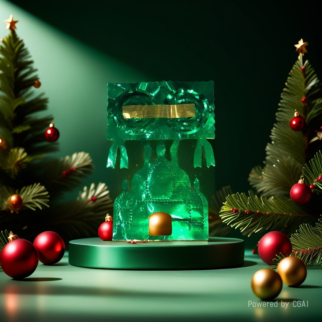 Decoraciones verdes de navidad pullflower decoraciones de navidad blast navidad color bar festivo navidad exquisita Specification image