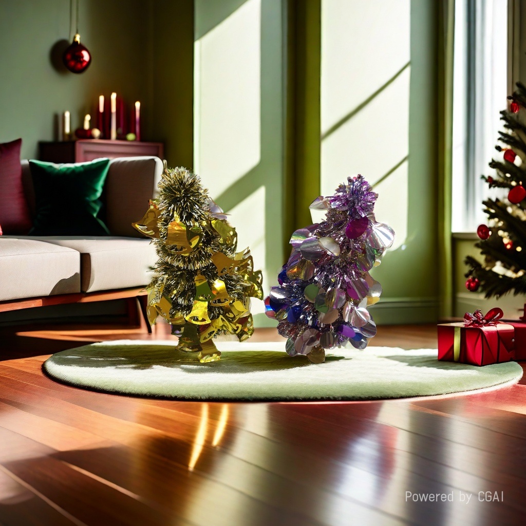 Decoraciones navideñas tiras de color decoraciones navideñas estilo explosivo navidad tiras de color festivo navidad exquisita details Picture