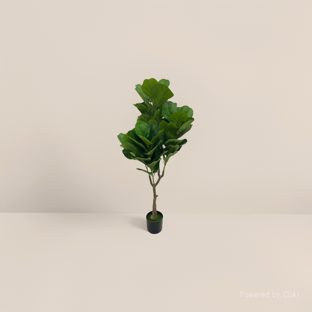 Ficus tree simulation planta maceta decoración interior y exterior decoración patio Specification image