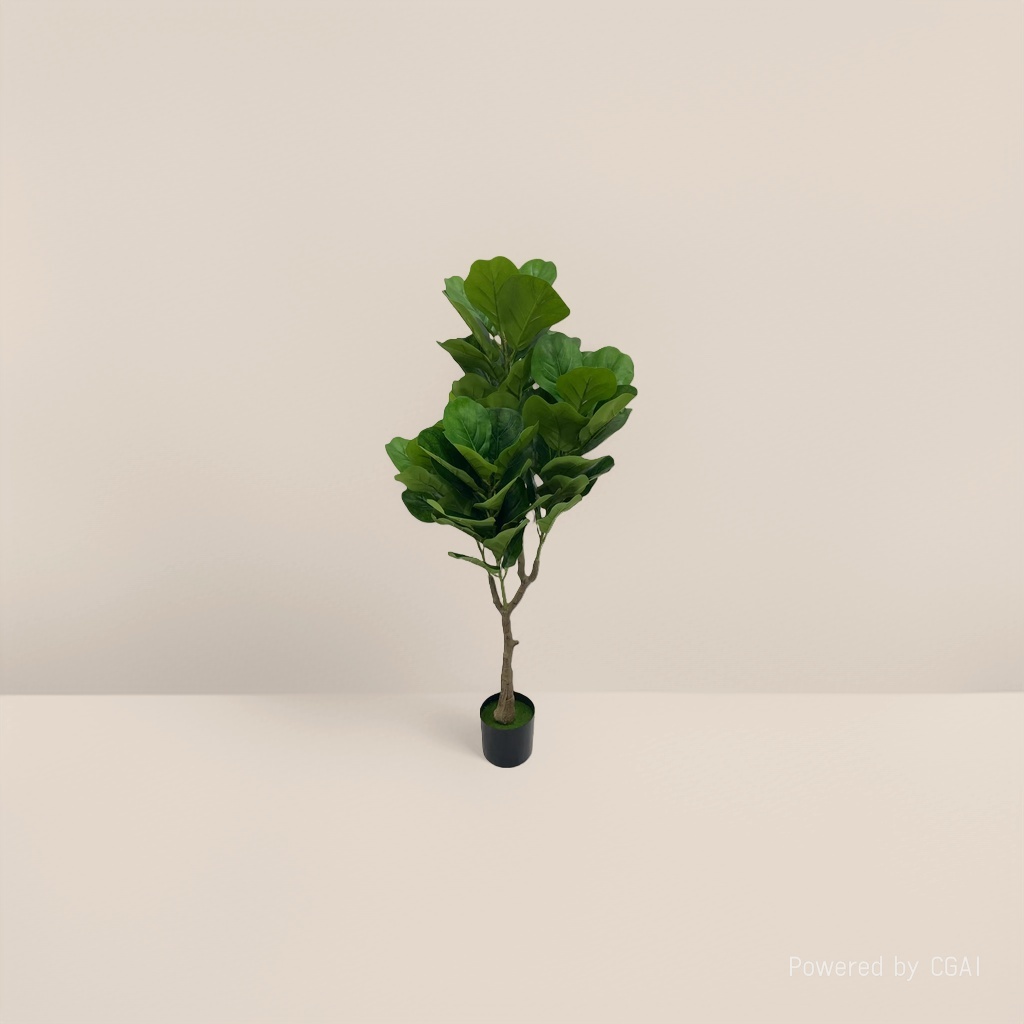 Ficus tree simulation planta maceta decoración interior y exterior decoración patio details Picture