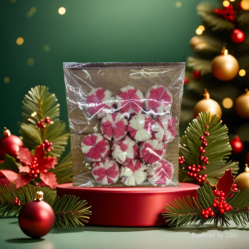 Red and white latte art Wuzhou gift decoration craft accessories Christmas decorations Festival supplies 1 Application Scenario