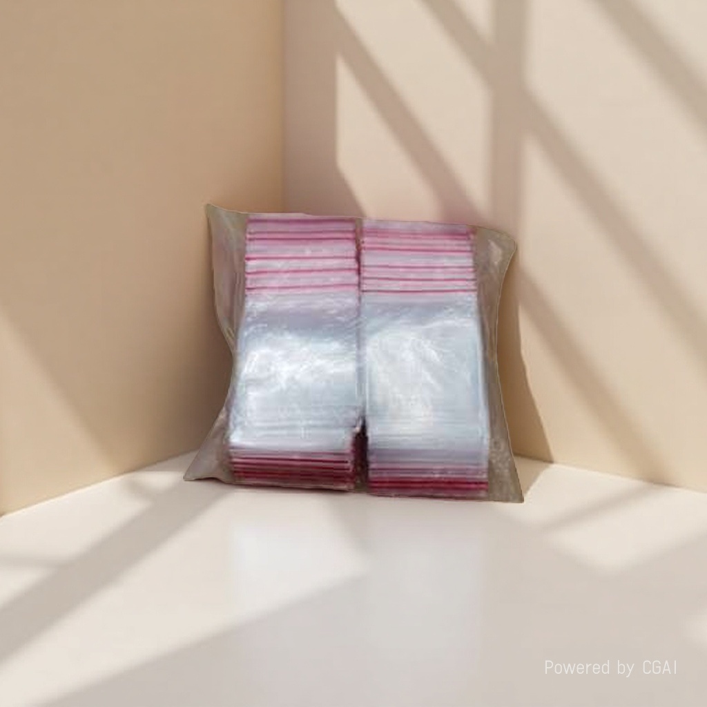 PE high-transparency plastic self-sealing bag, 20-micron transparent sealed packaging bag Specification image