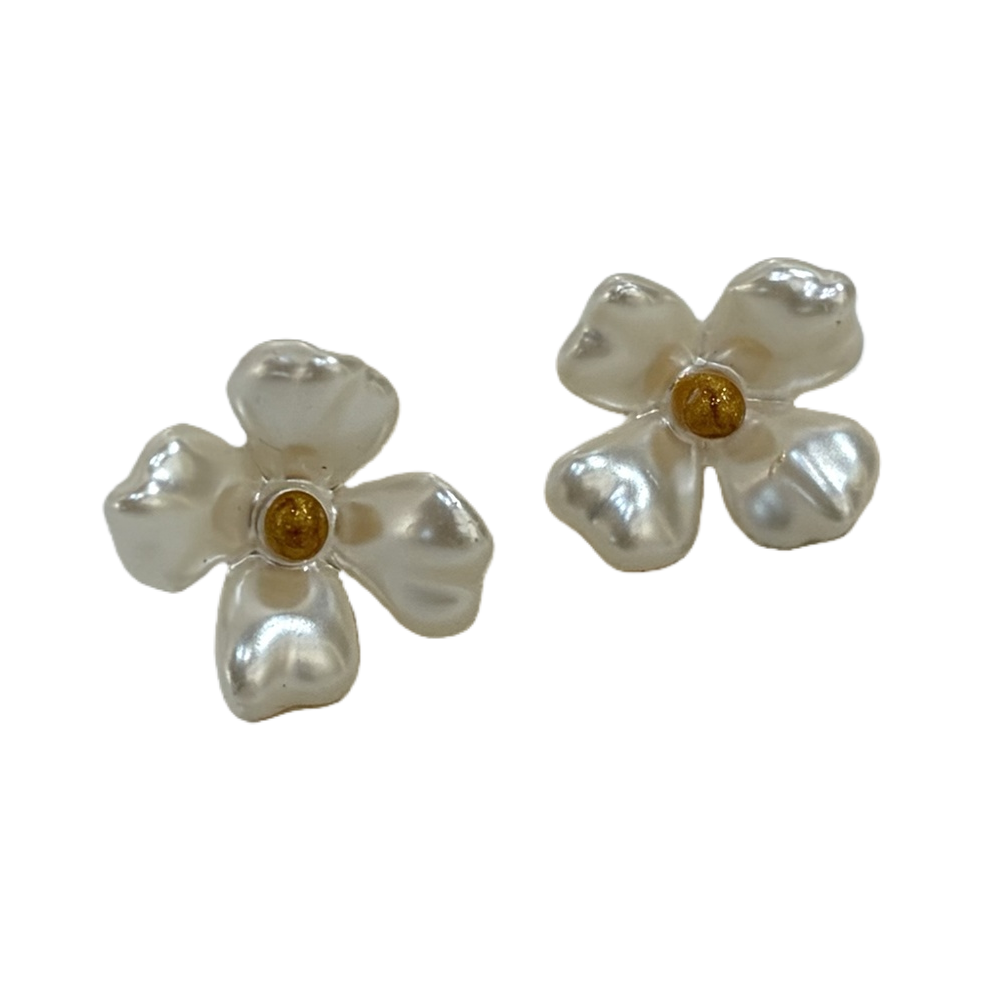 玉石耳环/福瑞中古/S925/925银/福瑞中古饰界白底实物图