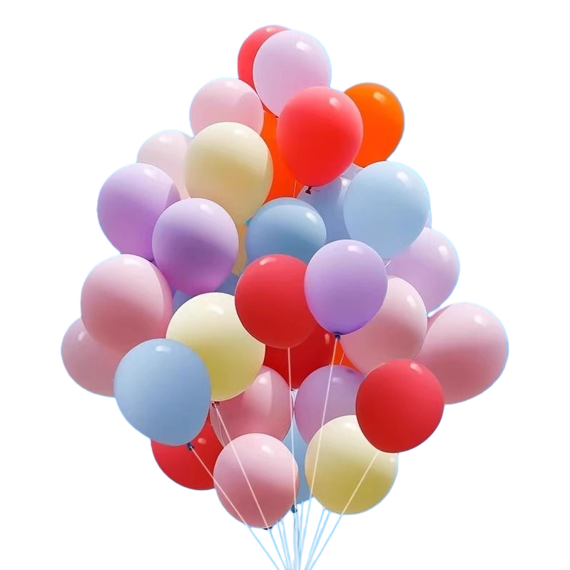 2.2-gram 10-inch latex balloons, pearlescent balloons, wedding balloons, party decoration macarons wholesale Item Picture