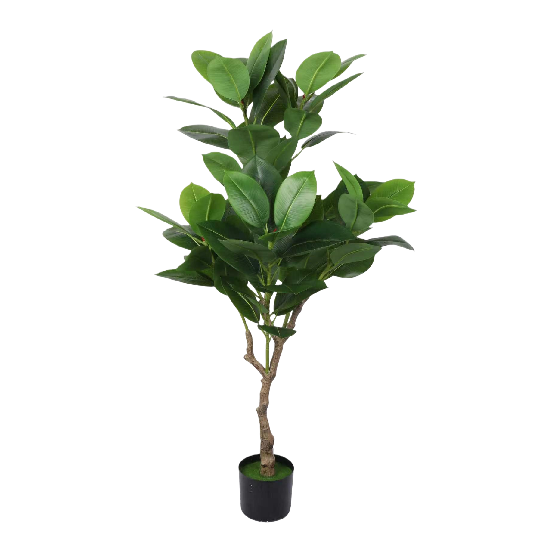 Artificial potted small trees for courtyard decoration, indoor and outdoor potted decoration, artificial green plants Item Picture