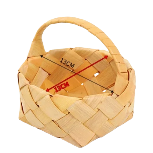 Плетение корзины для сбора урожая для корзины для волос Item Picture
