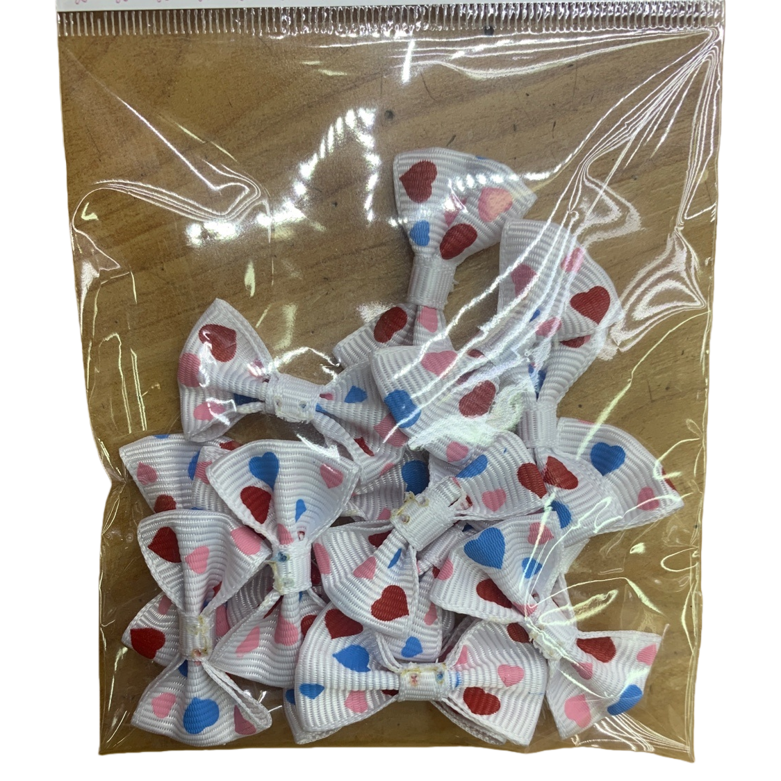波点蝴蝶结五洲礼品装饰工艺配件圣诞装饰品节庆用品1白底实物图