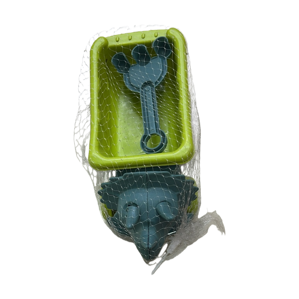 The children's plastic sandshovel bucket set includes PU sandbag balls and 14cm hollow rings Item Picture