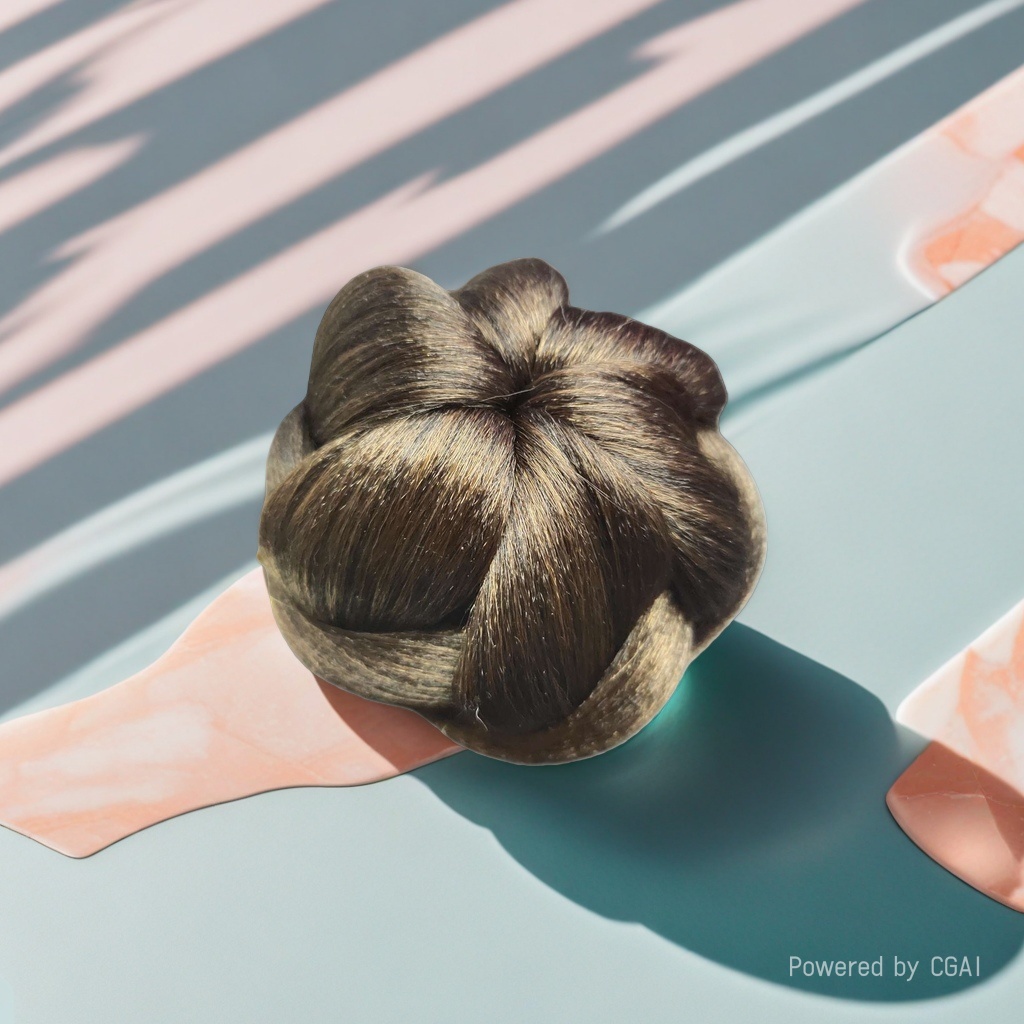 Shell hair bands, hair crowns, acetic acid accessories, Hanfu head ornaments, and hair buns are specially designed details Picture