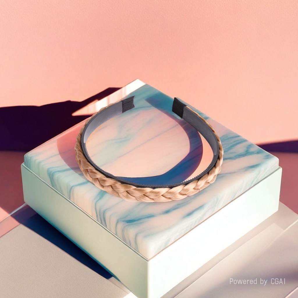 Hanfu-specific pearl hair band headwear, an integrated lightweight and breathable headband Application Scenario