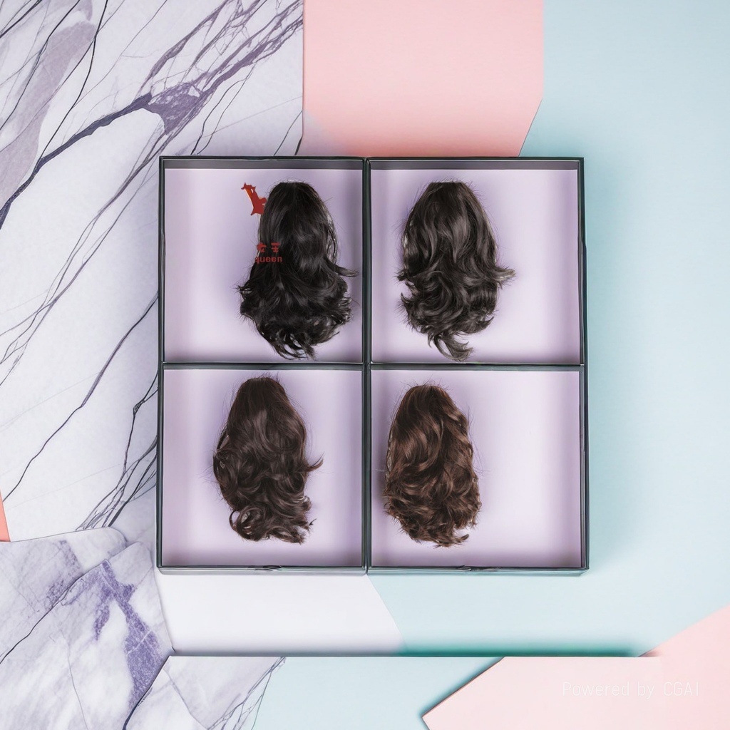 Other wig sets, high-fidelity breathable women's wigs
