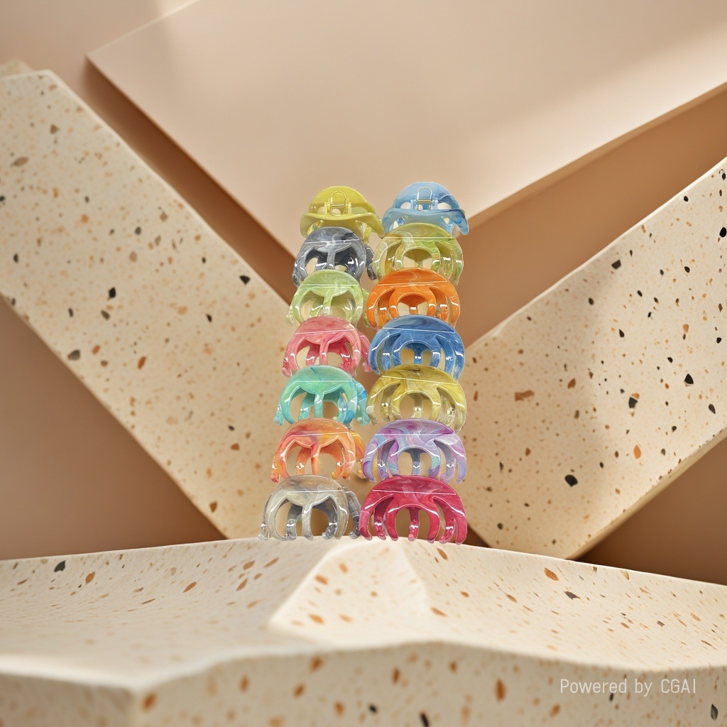Banana hair clips, grab clips, hairpin accessories, fashionable and simple large-sized hair accessories Application Scenario