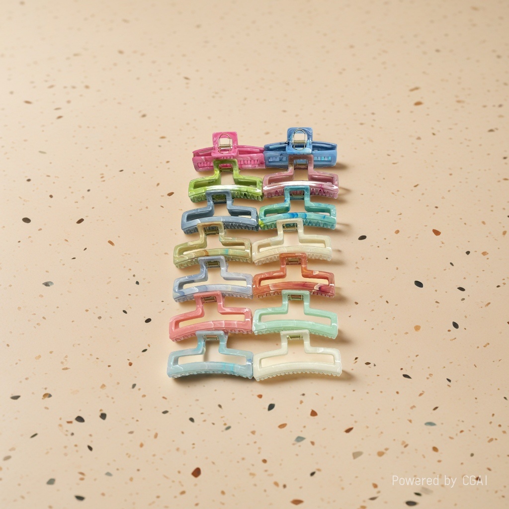 Colorful grab clip hair clip accessories and fashionable hair clips are available in multiple colors details Picture