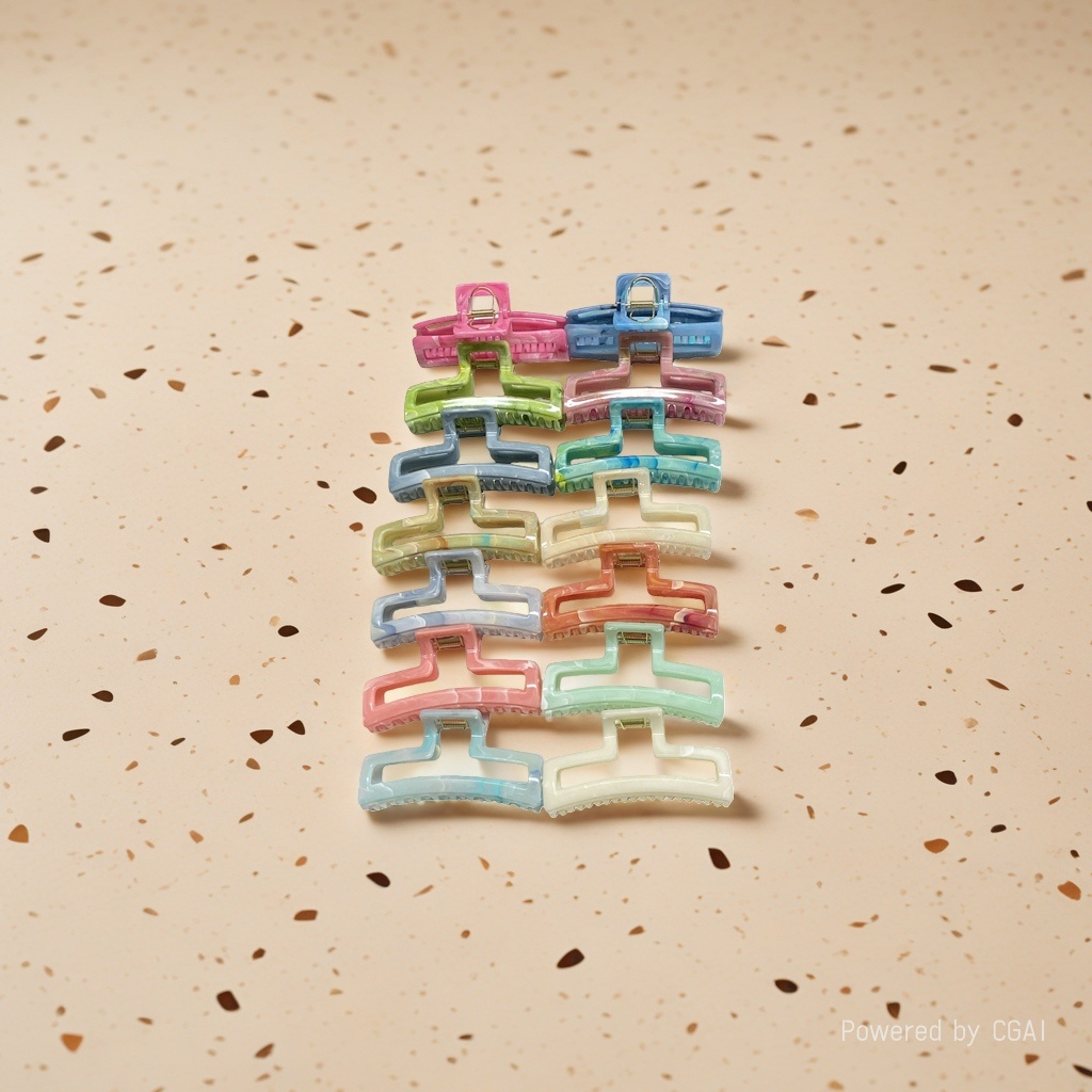 Colorful grab clip hair clip accessories and fashionable hair clips are available in multiple colors Specification image