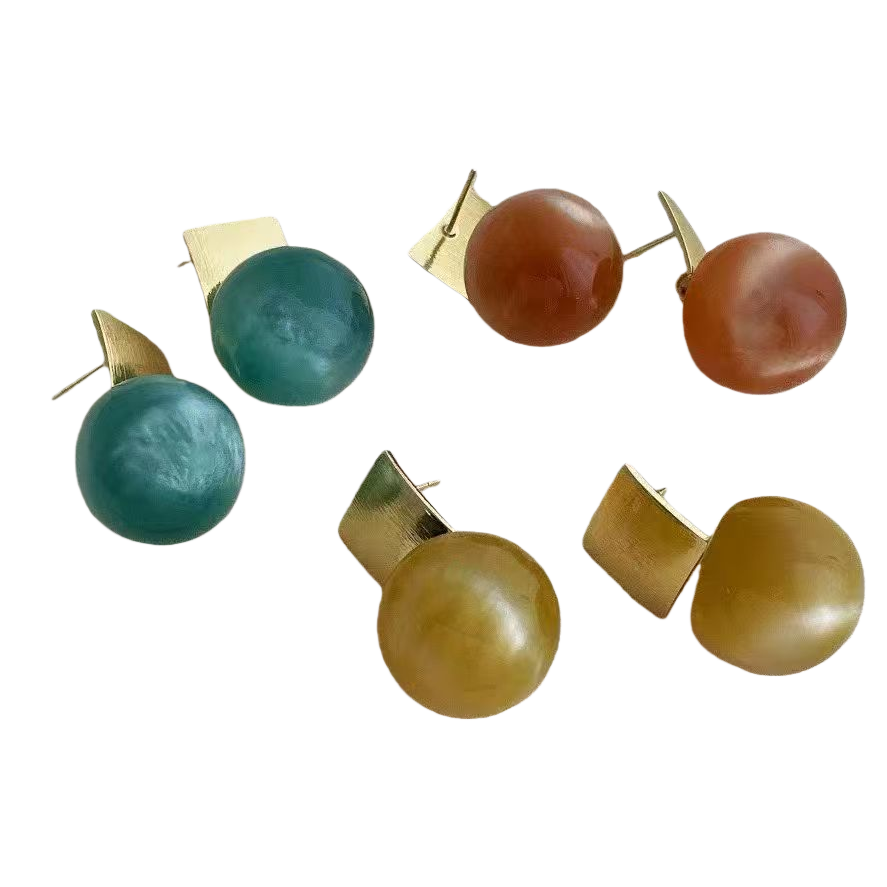 Furui Antique Jewelry World S925 Silver Jade Earrings and Jewelry Earrings Item Picture