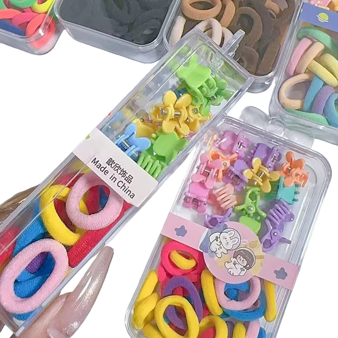 大肠发圈/发饰/饰品/发圈/发绳白底实物图