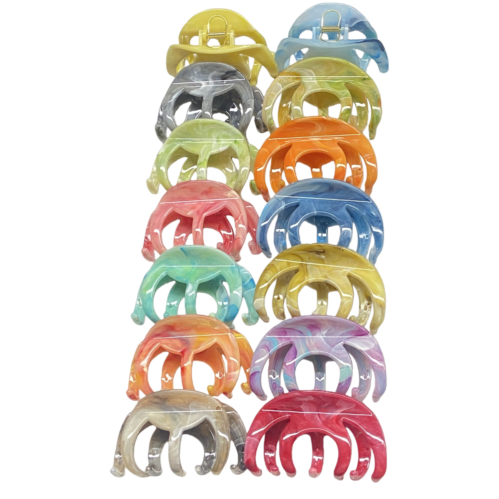 Banana hair clips, grab clips, hairpin accessories, fashionable and simple large-sized hair accessories Item Picture