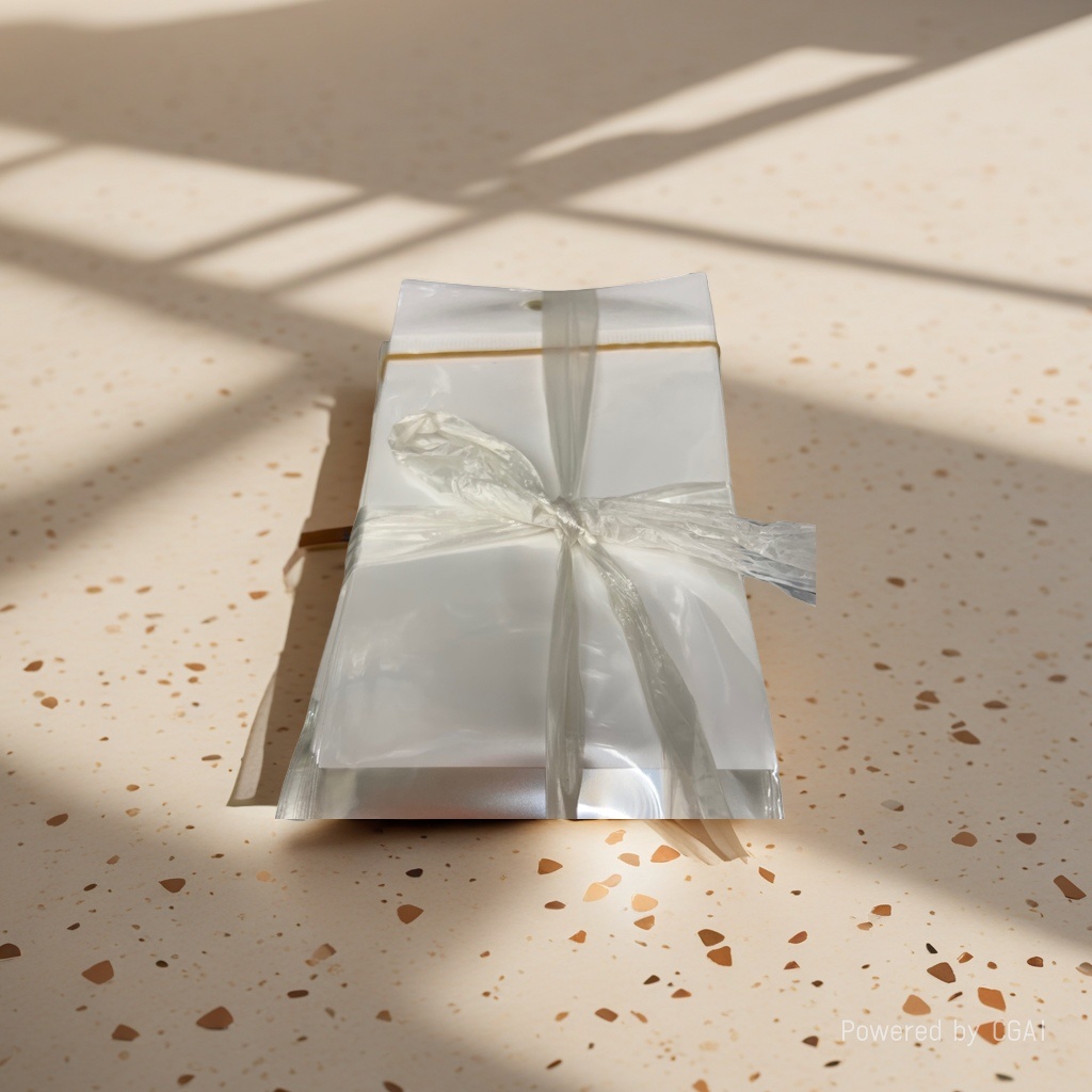 Transparent jewelry packaging bag made of opp material Application Scenario
