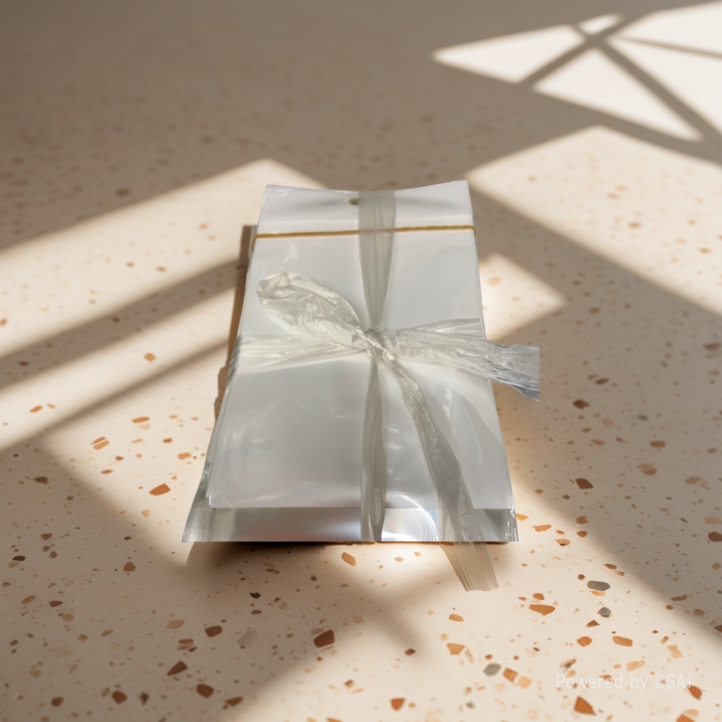 Transparent jewelry packaging bag made of opp material Specification image